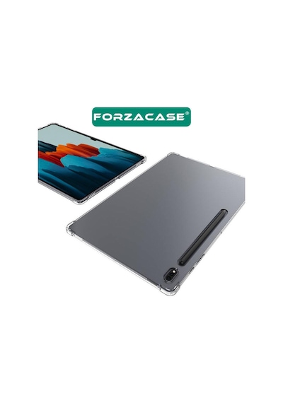 Forzacase Samsung Galaxy Tab S9 Ultra 14.6 İnch X910 İle Uyumlu Anti Shock Silikon Kılıf - Fc014 Şeffaf