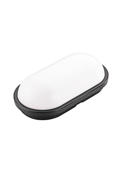 Horoz Aydos 15 Siyah Kasa Beyaz Işık 6400k Nemliyer Ip65 Led Armatür