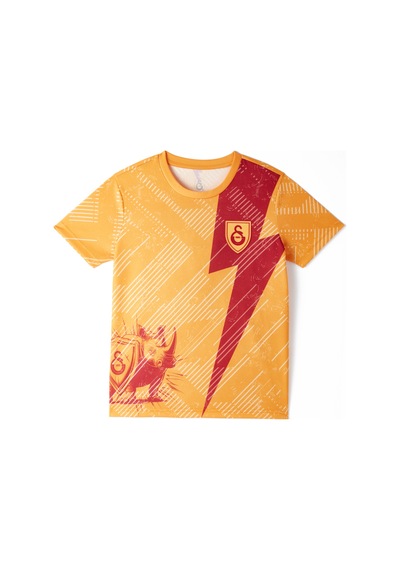 Gsstore Galatasaray Çocuk Lemina Design Fc T-shirt C251274 SARI