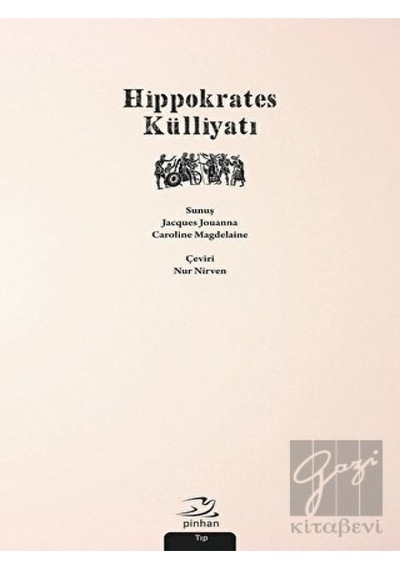 Hippokrates Külliyatı - Pinhan Yayıncılık