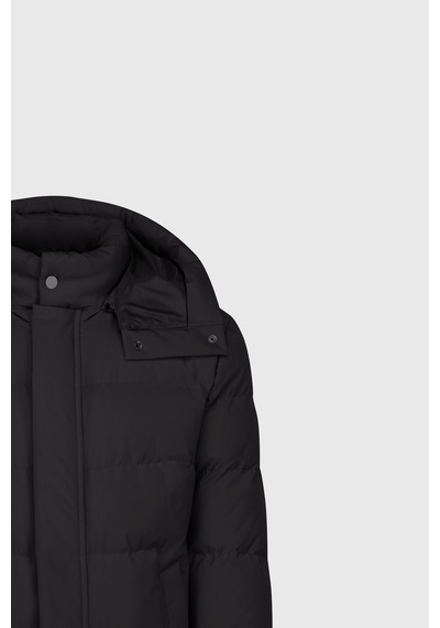 Ac&Co / Altınyıldız Classics Erkek Sıyah Standart Fit Normal Kesim Çıkma Kapüşon Dik Yaka Yan Cepli Kaban Sıyah Siyah Ac&Co / Altınyıldız Classics Erkek Sıyah Standart Fit Normal Kesim Çıkma Kapüşon Dik Yaka Yan Cepli Kaban Sıyah Siyah