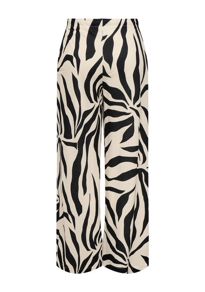 Only Onlsakura Loose Pull Up Siyah Kadın Pantolon 15366882 Siyah