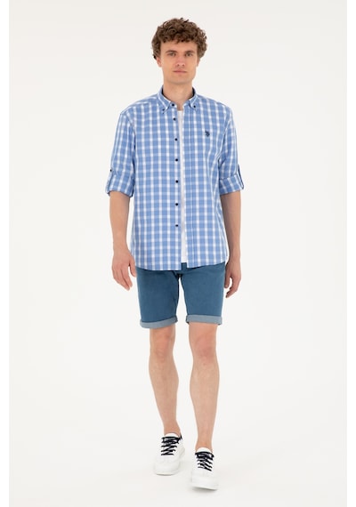 U.s. Polo Assn. Erkek Lacivert Gömlek Desenli 50288665-vr033 Lacivert U.s. Polo Assn. Erkek Lacivert Gömlek Desenli 50288665-vr033 Lacivert
