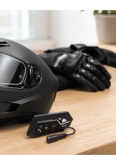 Bt22 Kask Bluetooth Kulaklık, Su Geçirmez Motosiklet İletişim Sistemi 89065042