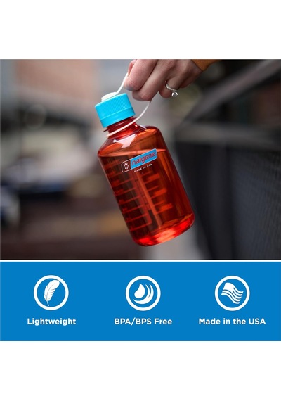 Sustain Tritan Bpa İçermeyen Su Şişesi,%50 Plastik Atıktan Elde Edilmiş Malzemeden Üretilmiştir, 16 Oz, Dar Ağız, Mocha