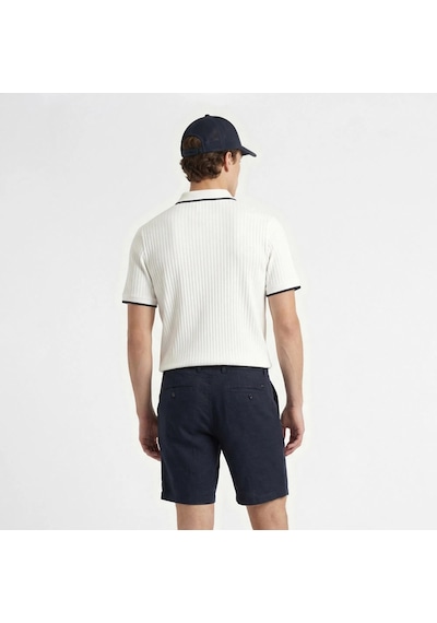 Nautica Regular Fit Polo Yaka Erkek T-shirt K65345t Beyaz