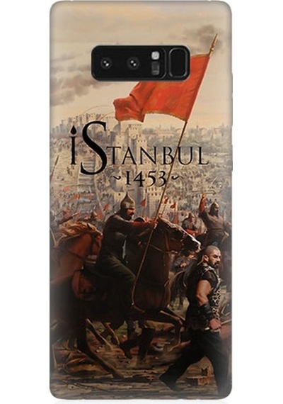 Samsung Galaxy Note 8 Uyumlu İstanbul'un Fethi Desenli Silikon Kılıf