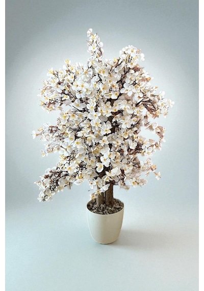 Yapay Çiçekçiniz Yoğun Yapraklı 60 Cm Yapay Sakura Bahar Dalı Ağacı