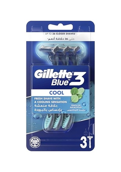 Gillette Blue3 Cool Kullan At Erkek Tıraş Bıçağı 3 Adet
