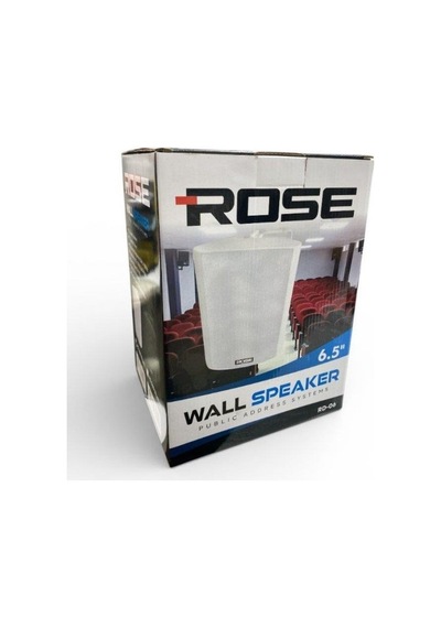Rose Rd-06w Trafolu Hoparlör Beyaz 16 Cm 40 Watt 6 İnç