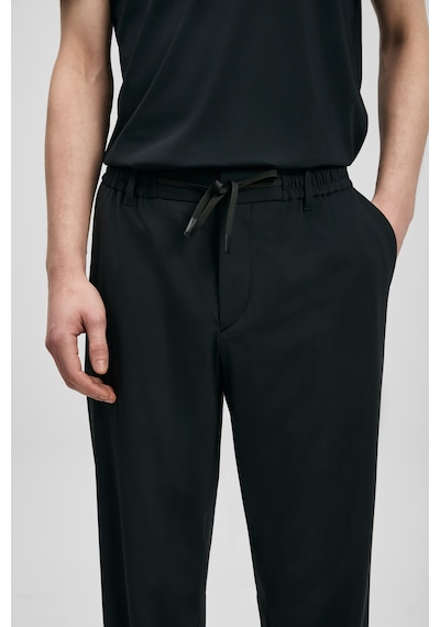Lufian Calep Smart Erkek Chino Pantolon Slim Fit Siyah Siyah 111190357100100