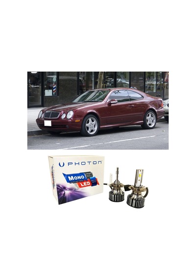 Mercedes Clk C208 Led Xenon Kısa Far Ampulü H7 Mono Yeni Seri Beyaz