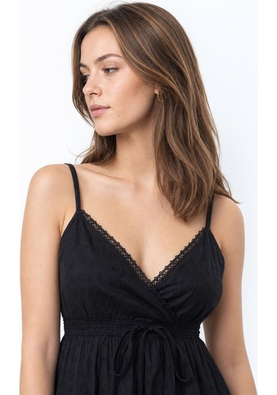 LOFT Loose Fit Kadın Elbise Lf2042480 Q1.v1 Siyah