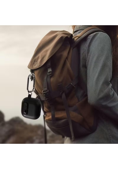Samsung Galaxy Buds 3-pro-3 Fe İçin Horizontal-lock Kulaklık Kılıfı Çizilme Ve Darbe Önleyici Buds 3 Pro Koruyucu Elde Rahat Tutuş Sağlayan Kaydırmaz Kenar Tasarımlı Buds 3 Pro Kılıfı Siyah