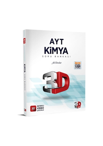 Ayt 3D Kimya Soru Bankası / Çözüm Yayınları