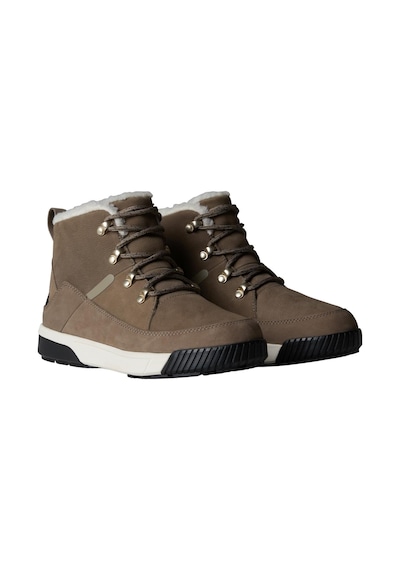 The North Face Kadın Sıerra Mıd Lace Su Geçirmez Ayakkabı Nf0a4t3x8ıu1 Gri Kahverengi