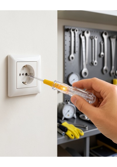 Elektrik Test Kalemi 110-220v Nikel Kaplı Xuuczzzjf508kalem-2-1