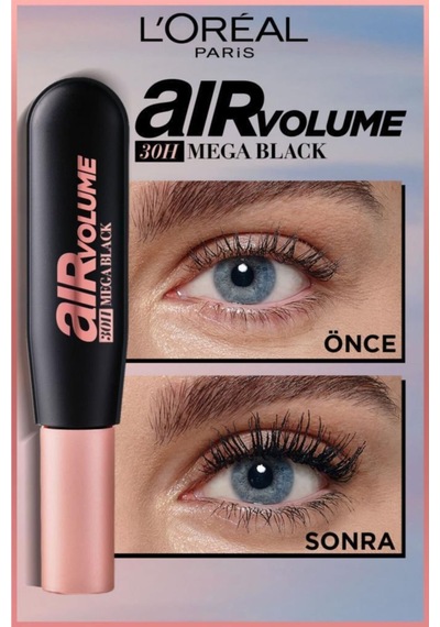 L'Oreal Paris Air Volume Maskara Mega Black