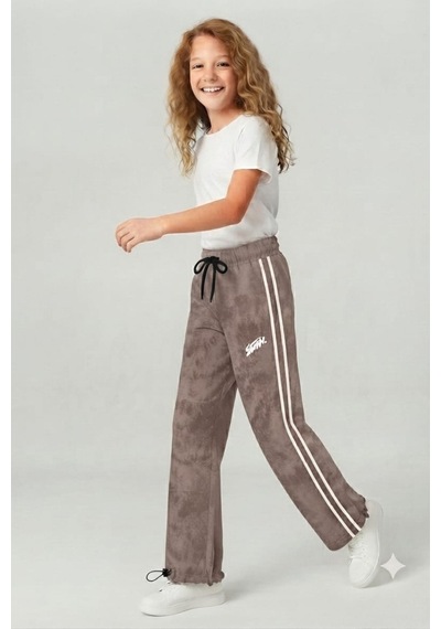 Pina Kids Kız Çocuk Beli İpli Rahat Kesim Paça Ayarlanabilir Lastikli Eşofman Altı Esf7012 Kahverengi Pina Kids Kız Çocuk Beli İpli Rahat Kesim Paça Ayarlanabilir Lastikli Eşofman Altı Esf7012 Kahverengi