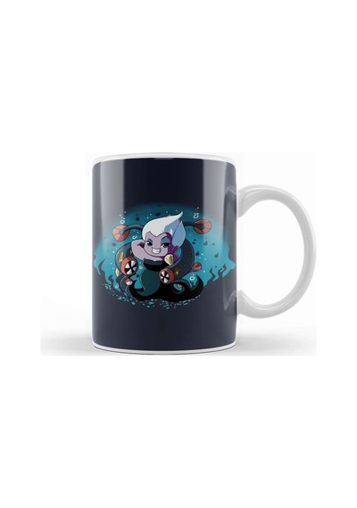 Little Mermaid Deep Deep Sea Trainer Kupa Bardak Porselen Karışık