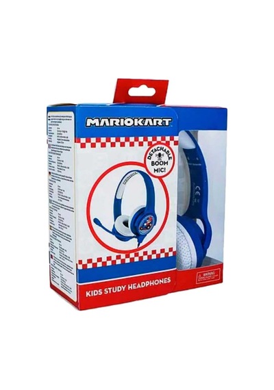 Mario Kart İnteraktif Kulaklık, Mikrofon Ve Kablolu, Çocuklar İçin Resmi Lisanslı Ürün , Mk0819, Çocuklar İçin Boyutu Ayarlanabilir