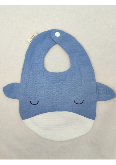 Venedy S Blue Whale Mama Önlüğü Mavi