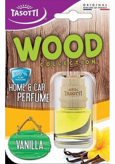 Tasotti Wood (Vanilla) Vanilya Esanslı Ayna Altı Asma Koku 7ml.