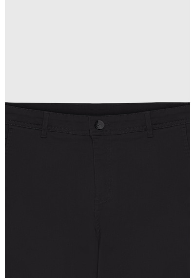 Ac&Co / Altınyıldız Classics Slim Fit Dar Kesim Pamuklu Esnek Chino Erkek Pantolon - Siyah