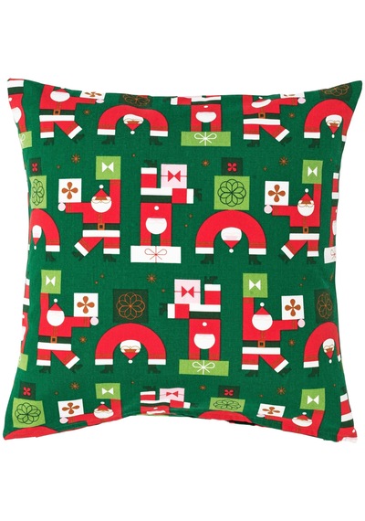 Ikea Vınterfınt Yılbaşı Temalı Kırlent Kılıfı 50x50 Cm Yeşil