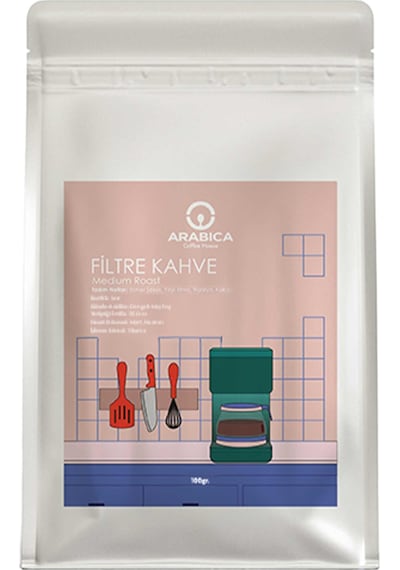 Filtre Kahve 100 Gr Çekirdek Kahve Taze Kavrulmuş Çekirdek