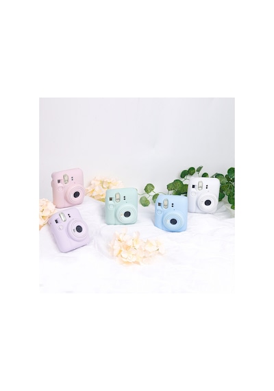 Instax Mini 12 Makine Uyumlu Mavi Koruyucu Silikon Kılıf