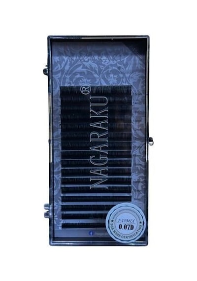 Nagaraku İpek Kirpik 0.07d 7-15 Mix Wd014