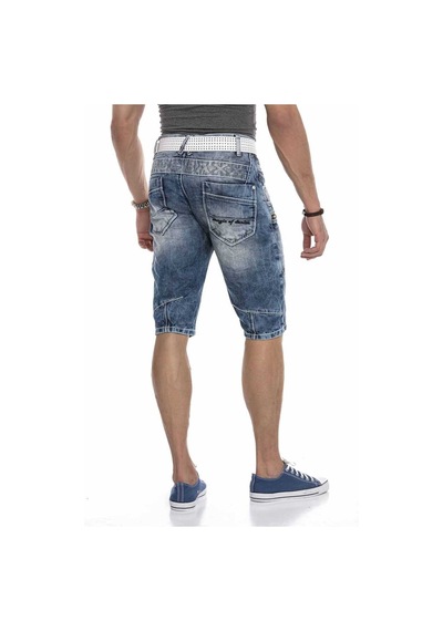 Cipo & Baxx Ck101 Erkek Denim Kapri 001
