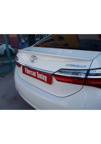 Toyota Corolla Uyumlu Spoiler 2014 . ---Fibersan Tuning