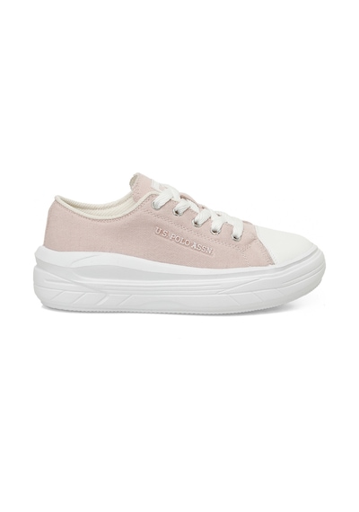 U.s. Polo Assn. Cleme Tex Jr 5fx Pudra Kız Çocuk Sneaker 000000000101952789 Pembe