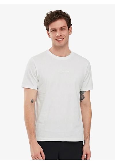Skechers M Essential Erkek T-shirt Beyaz