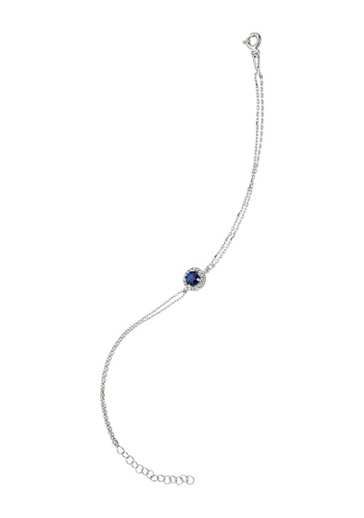 Argentum Concept - Zirkon Taşlı Gümüş Bileklik - B077301