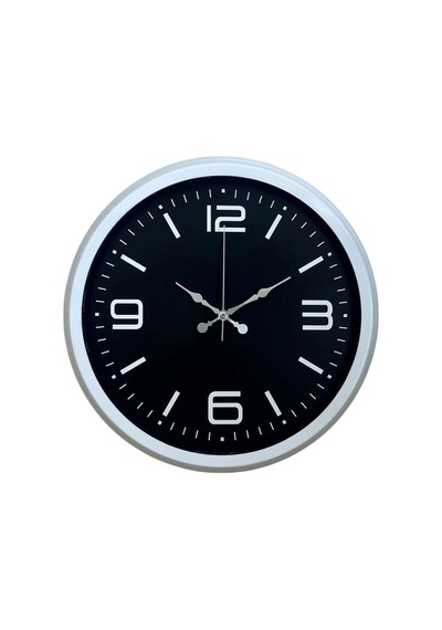 Prime White 40 Cm Metal Modern Duvar Saati Çok Renkli