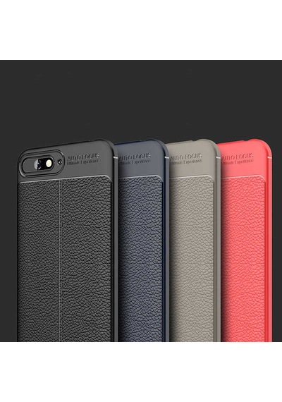 Huawei Y6 2018 Kılıf Zore Niss Silikon Kapak Siyah