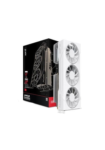 Xfx Swıft Radeon Rx 9070 Gre Whıte Gamıng 12gb Gddr6 192bit Amd Ekran Kartı