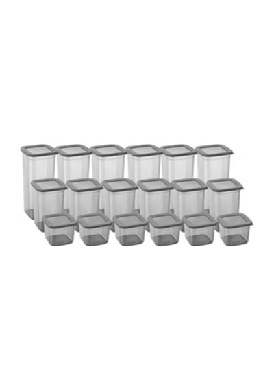 18'li 3 Boy Kavanoz Seti & Saklama Kabı & Erzak Kabı 6x650/1300/1900 Ml 40 Lı Etiket Hediyeli Diğer