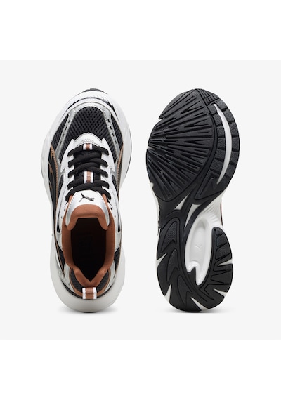 Puma Morphic Metallic Wns Kadın Siyah Spor Ayakkabı Düz 397298 Siyah