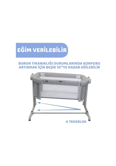 Chicco Next2Me Magic Evo Anne Yanı Beşik IB62541