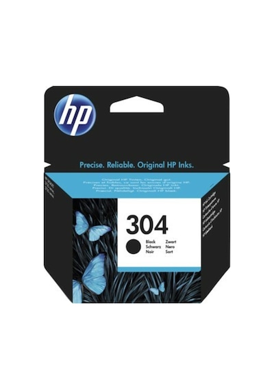 Hp N9K06Ae Siyah Kartuş 304