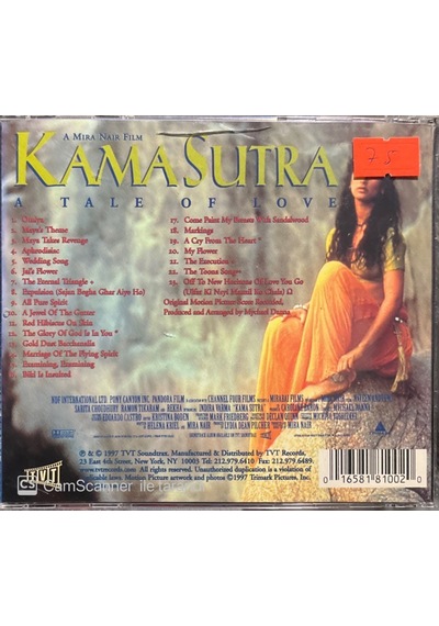 Kamasutra A Tale Of Love Soundtrack Cd