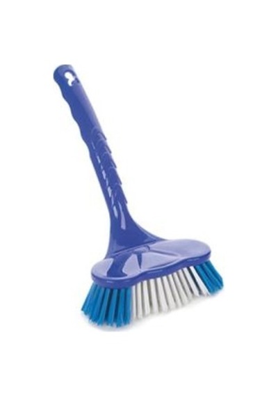 Plastik Saplı Mutfak Lavabo Evye Küvet Temizleme Yıkama Fırçası