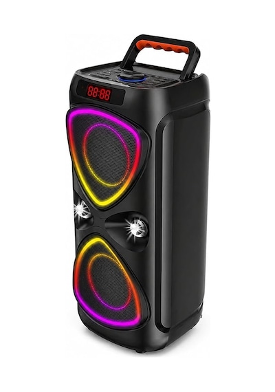 Hepu Hp-116 Taşınabilir Bluetooth Hoparlör 2 4 Hoparlör 15w Güç Rgb Işık Tws Destekli