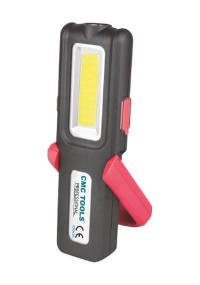 Cmc Şarjlı El Lambası 420 Lm 4251 Power Bank Özellikli Kırmızı - Siyah
