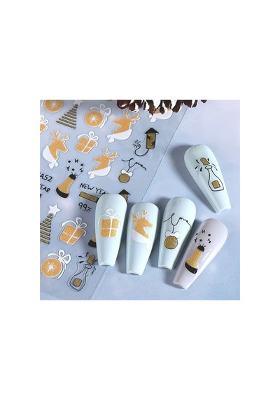 3d Yapışkan Sticker Tırnak Dövmesi Nail Art 59017026