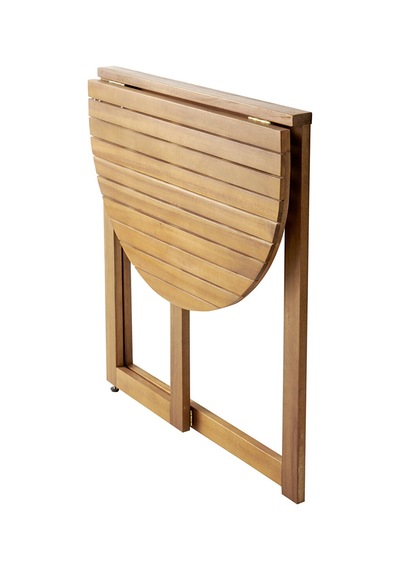 Koçtaş Vırgınıa Yarı Katlanır Masa 70 Cm Kahverengi
